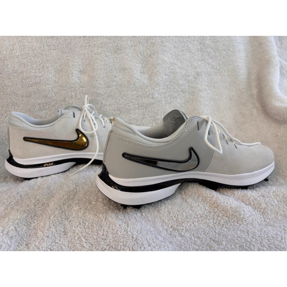 Nike Air Zoom Victory Tour 3 NRG Grey Metallic Gold Silver J2241-100 Size 8M - Picture 2 of 7